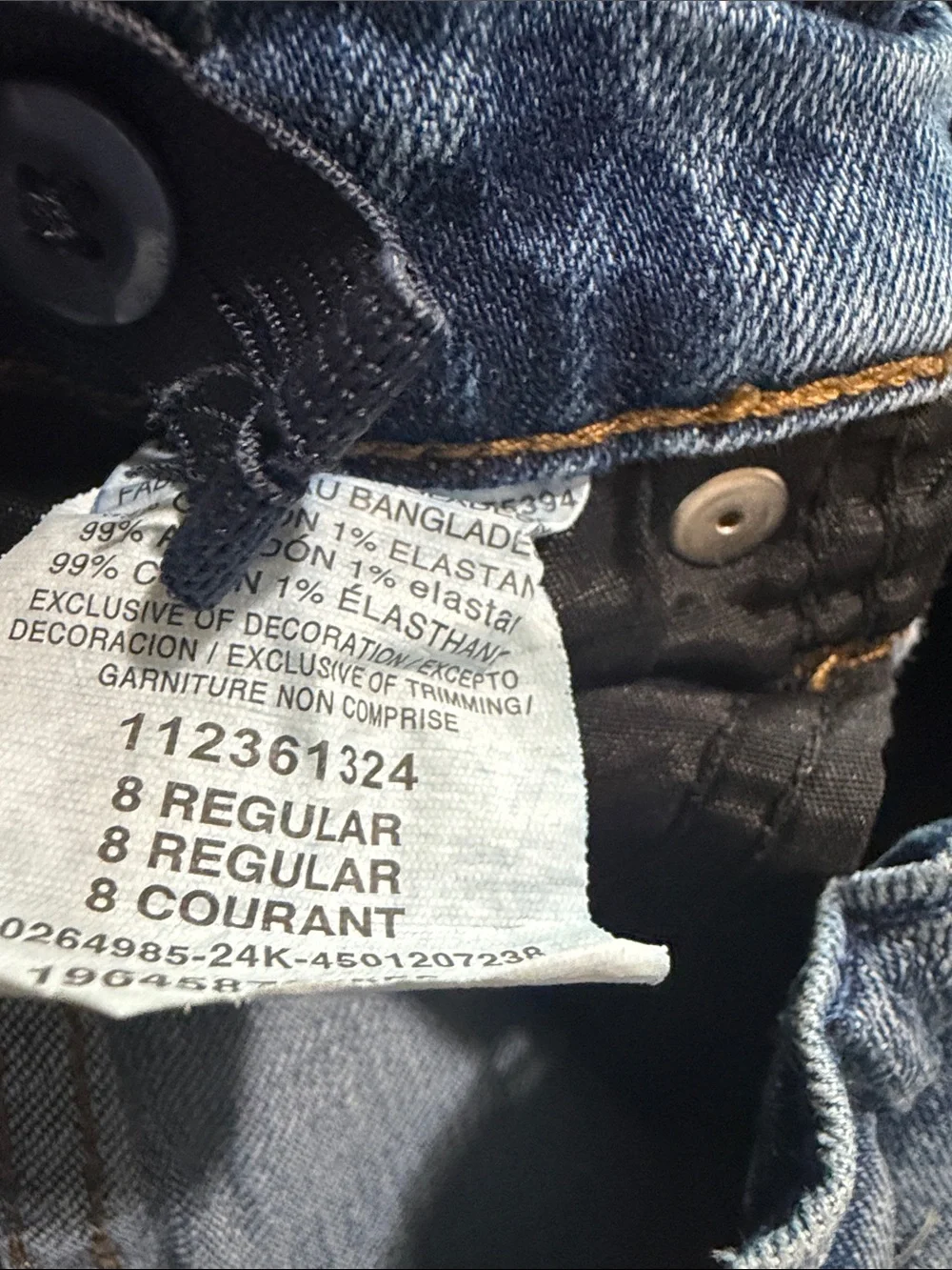 Kid’s Wrangler Retro 8 REG Blue Bootcut Denim Jeans